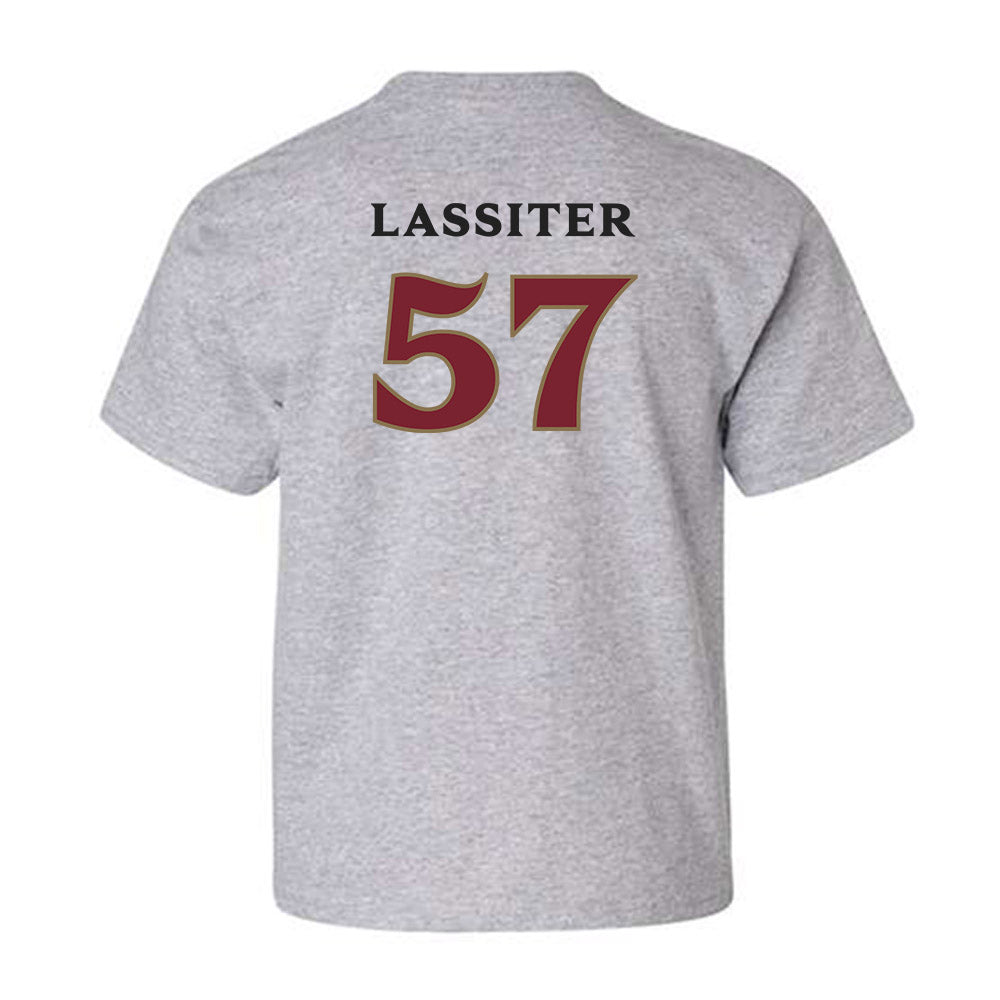 Elon - NCAA Football : Demari Lassiter - Classic Fashion Shersey Youth T-Shirt-1