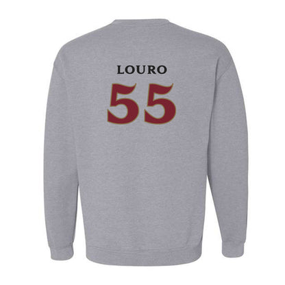 Elon - NCAA Football : Jake Louro - Classic Fashion Shersey Crewneck Sweatshirt-1