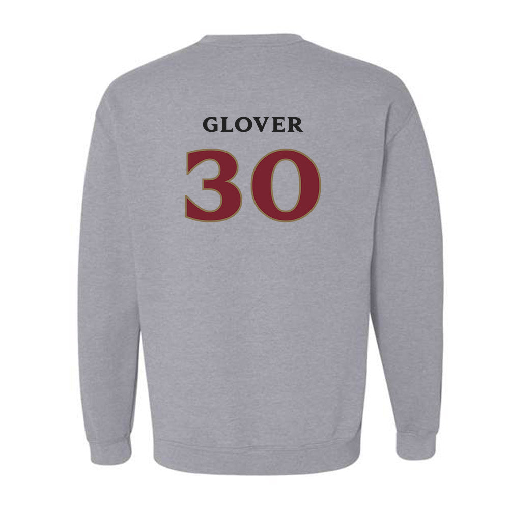 Elon - NCAA Football : Jordan Glover - Classic Fashion Shersey Crewneck Sweatshirt-1