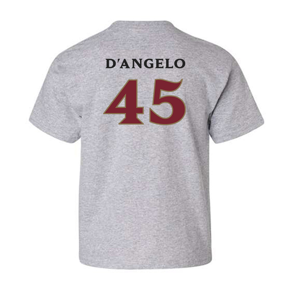 Elon - NCAA Football : Michael D'Angelo - Classic Fashion Shersey Youth T-Shirt-1