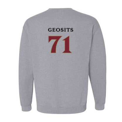 Elon - NCAA Football : Frank Geosits - Classic Fashion Shersey Crewneck Sweatshirt-1