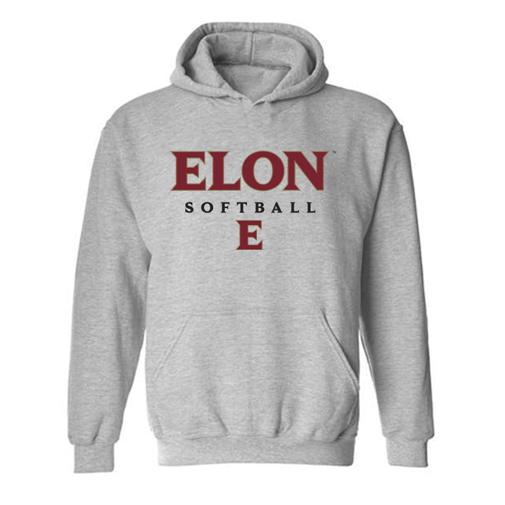 Elon - NCAA Softball : Meredith Wells - Classic Fashion Shersey Hooded Sweatshirt-0