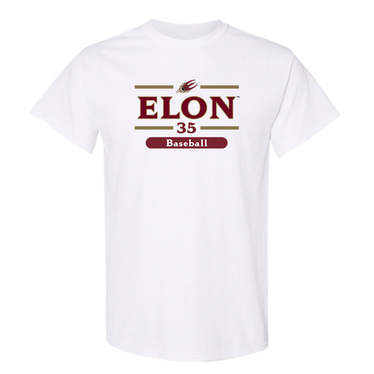 Elon - NCAA Baseball : Cade Mustard - Classic Fashion Shersey T-Shirt