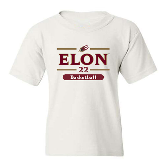 Elon - NCAA Men's Basketball : Matthew Van Komen - Classic Fashion Shersey Youth T-Shirt