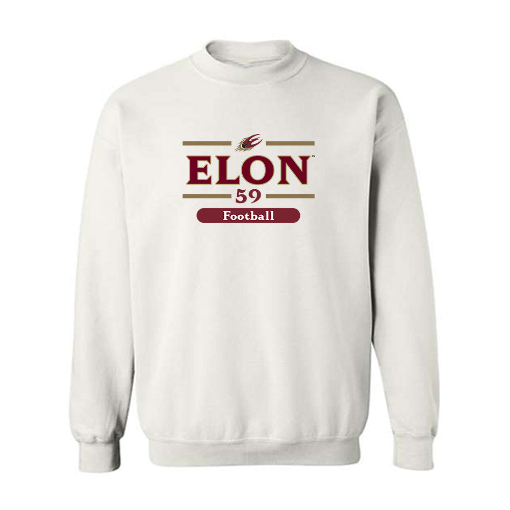 Elon - NCAA Football : Michael Muldrow - Classic Fashion Shersey Crewneck Sweatshirt-0