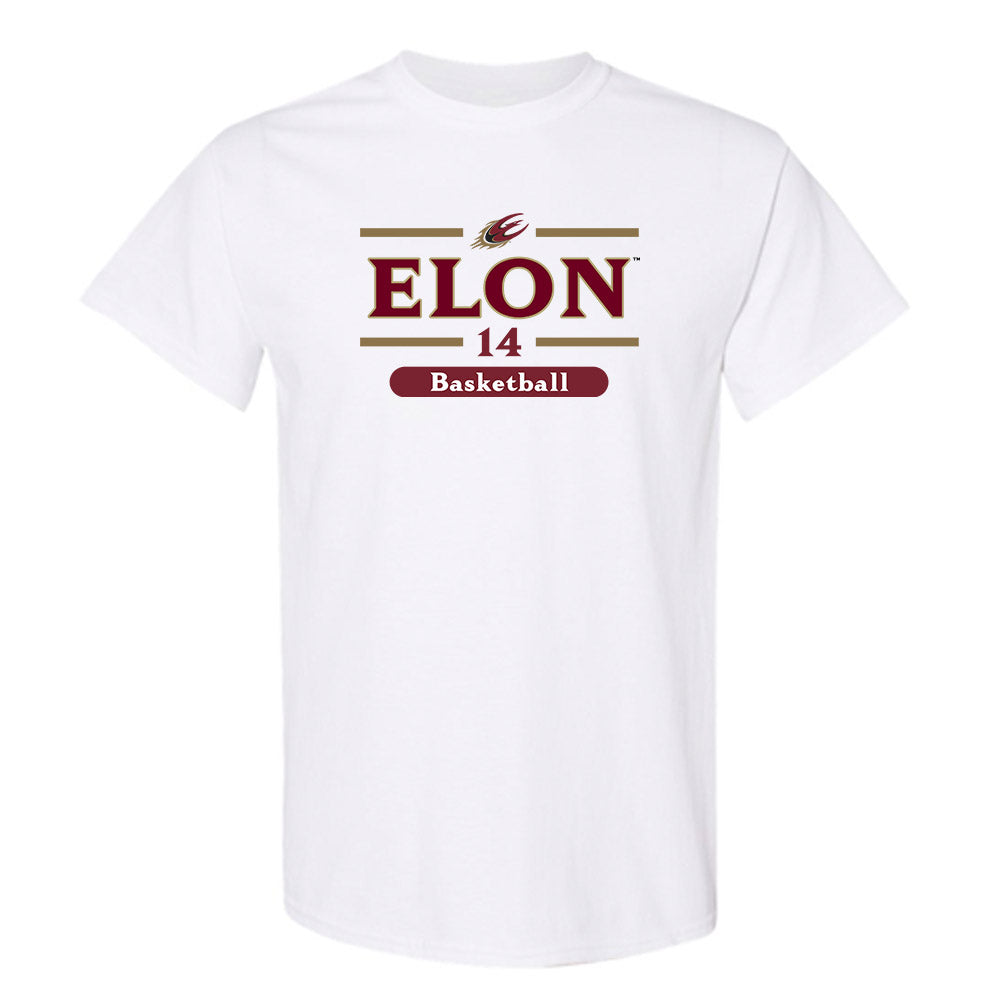 Elon - NCAA Men's Basketball : Alex Brabec - Classic Fashion Shersey T-Shirt-0