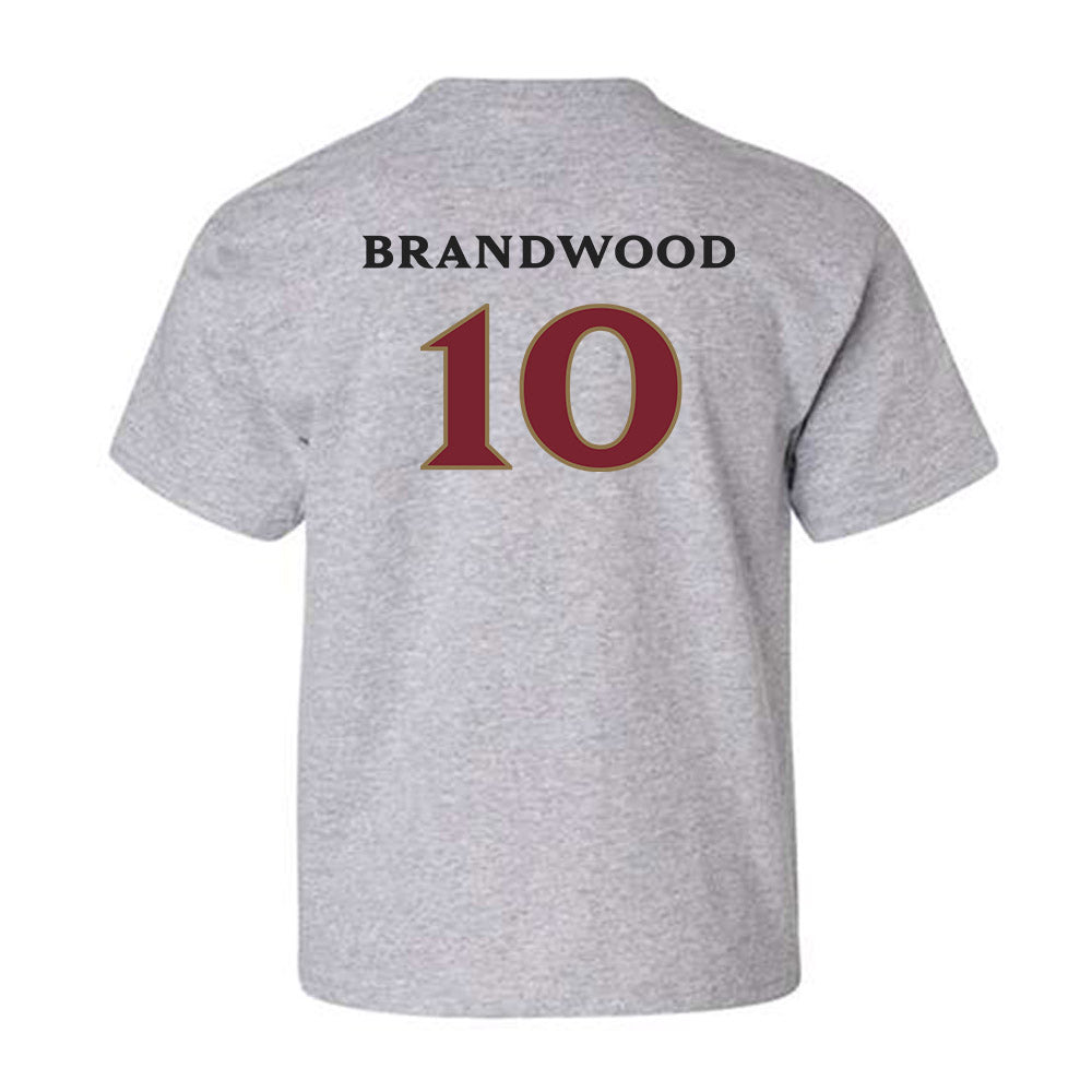 Elon - NCAA Football : Gavin Brandwood - Classic Shersey Youth T-Shirt-1