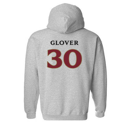 Elon - NCAA Football : Jordan Glover - Classic Shersey Hooded Sweatshirt-1