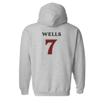 Elon - NCAA Softball : Meredith Wells - Classic Shersey Hooded Sweatshirt-1