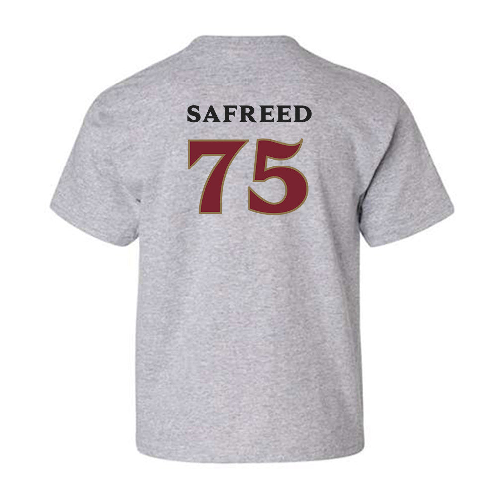 Elon - NCAA Football : Evan Safreed Safreed - Classic Shersey Youth T-Shirt-1