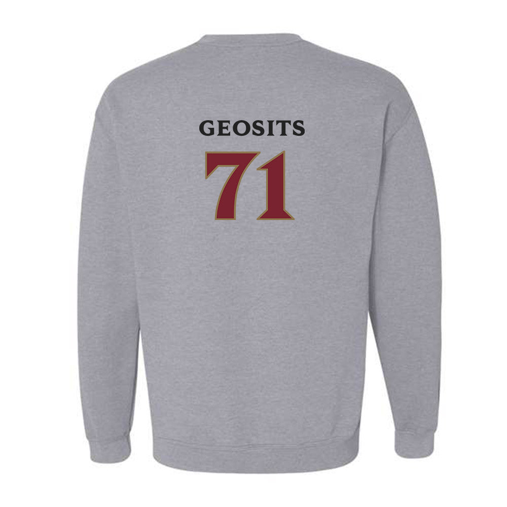 Elon - NCAA Football : Frank Geosits - Classic Shersey Crewneck Sweatshirt-1