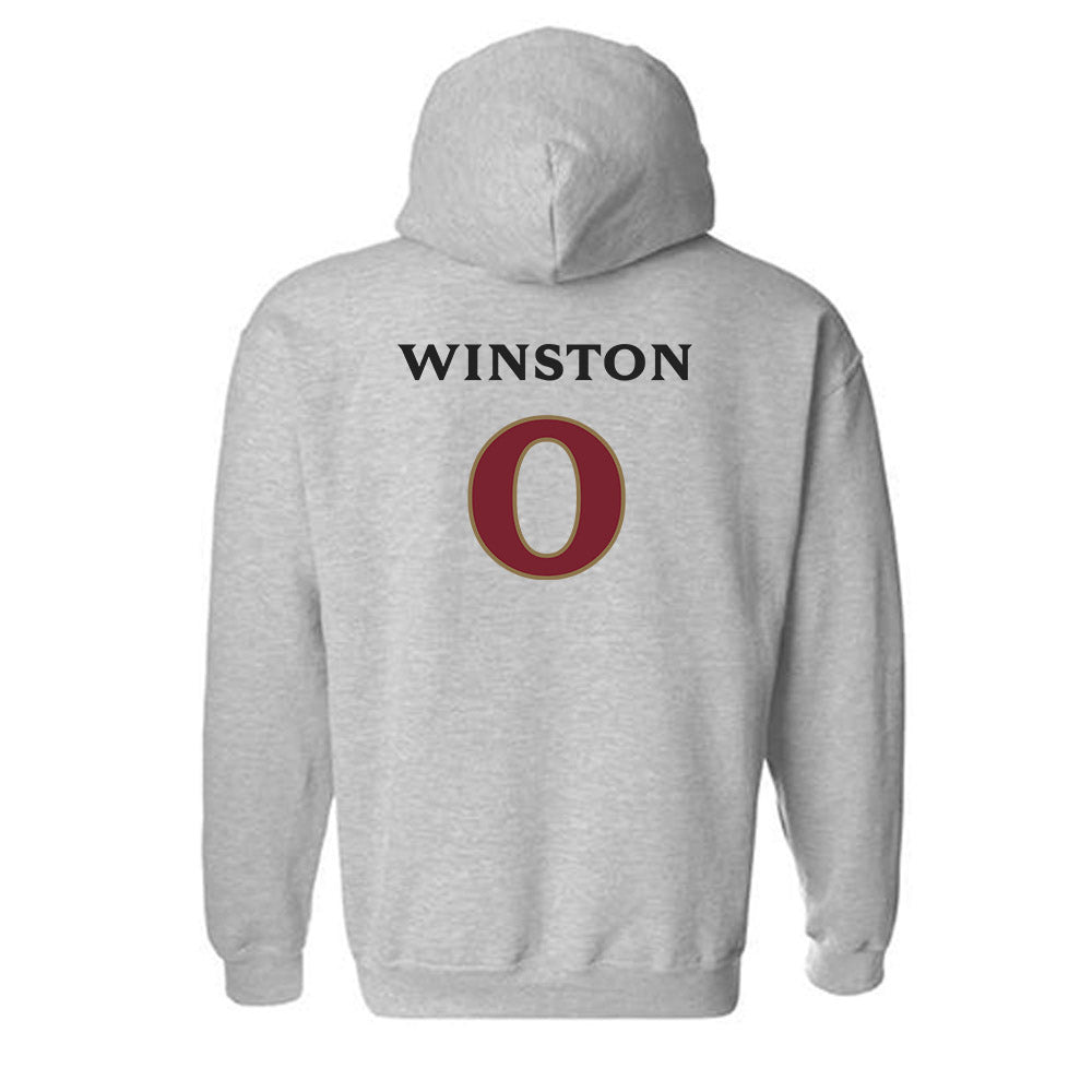 Elon - NCAA Football : Zimere Winston - Classic Shersey Hooded Sweatshirt