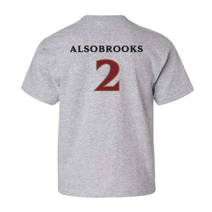 Elon - NCAA Football : Senquavious Alsobrooks - Classic Shersey Youth T-Shirt-1