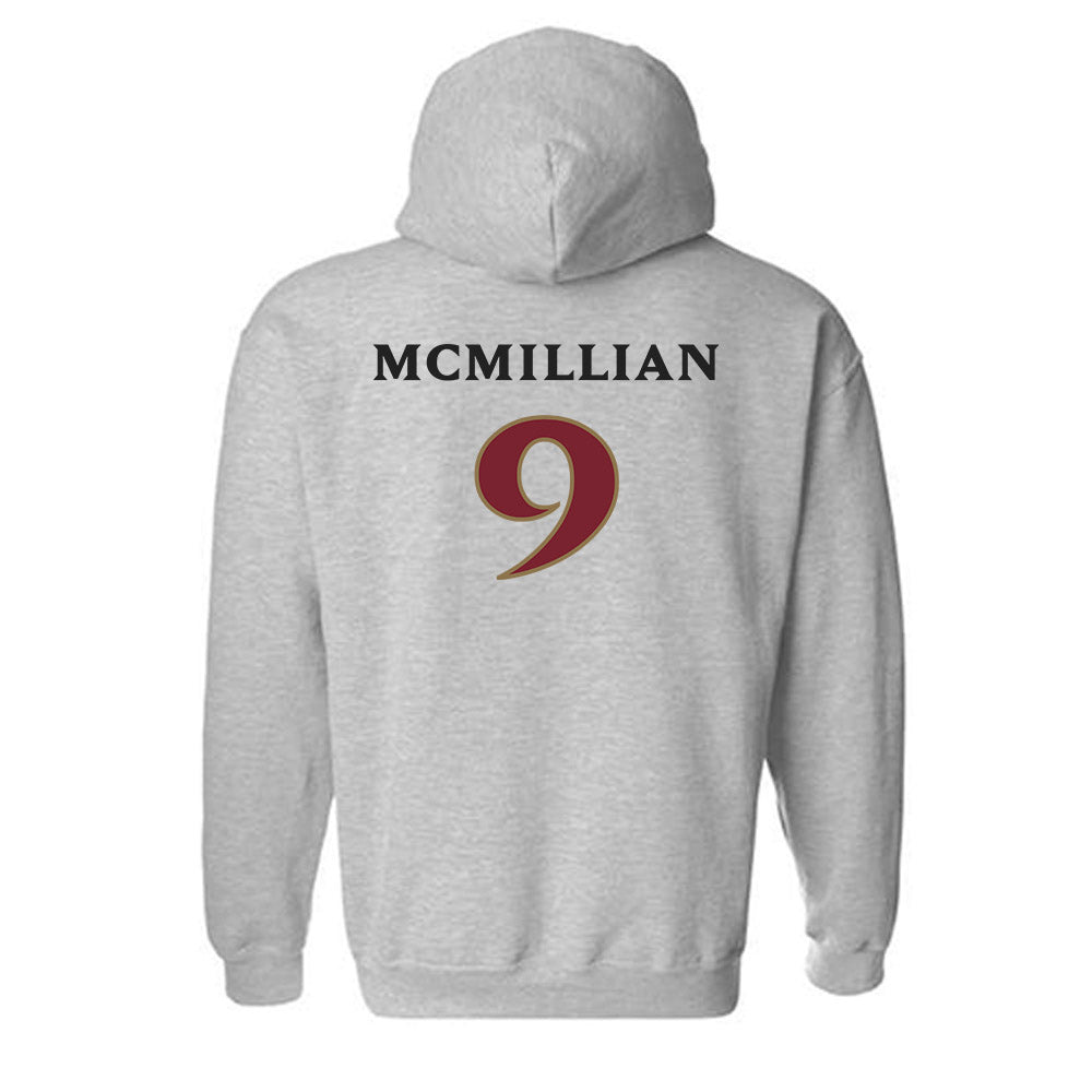 Elon - NCAA Football : Kenaz McMillian - Classic Shersey Hooded Sweatshirt-1