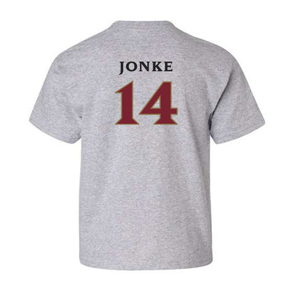 Elon - NCAA Men's Soccer : Weston Jonke - Classic Shersey Youth T-Shirt-1