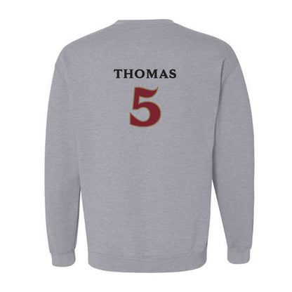 Elon - NCAA Football : T.J. Thomas - Classic Shersey Crewneck Sweatshirt-1