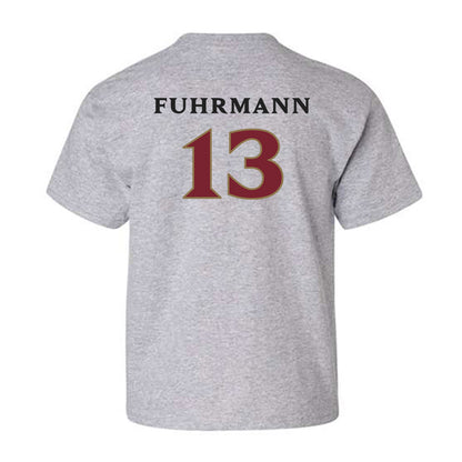 Elon - NCAA Football : Isaiah Fuhrmann - Classic Shersey Youth T-Shirt-1