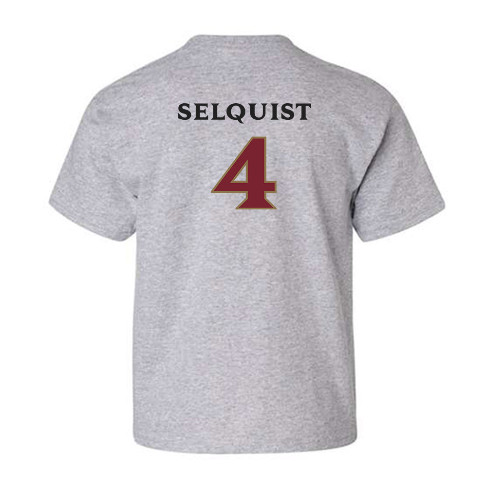 Elon - NCAA Women's Lacrosse : Kiley Selquist - Classic Shersey Youth T-Shirt-1