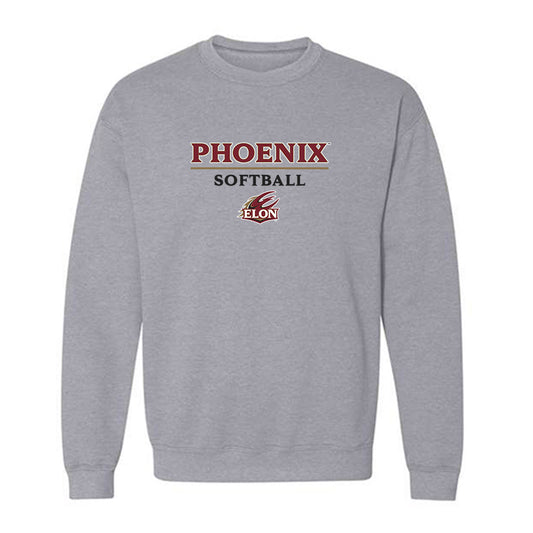 Elon - NCAA Softball : Isley Duggins - Classic Shersey Crewneck Sweatshirt-0