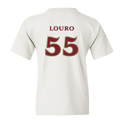 Elon - NCAA Football : Jake Louro - Classic Shersey Youth T-Shirt-1