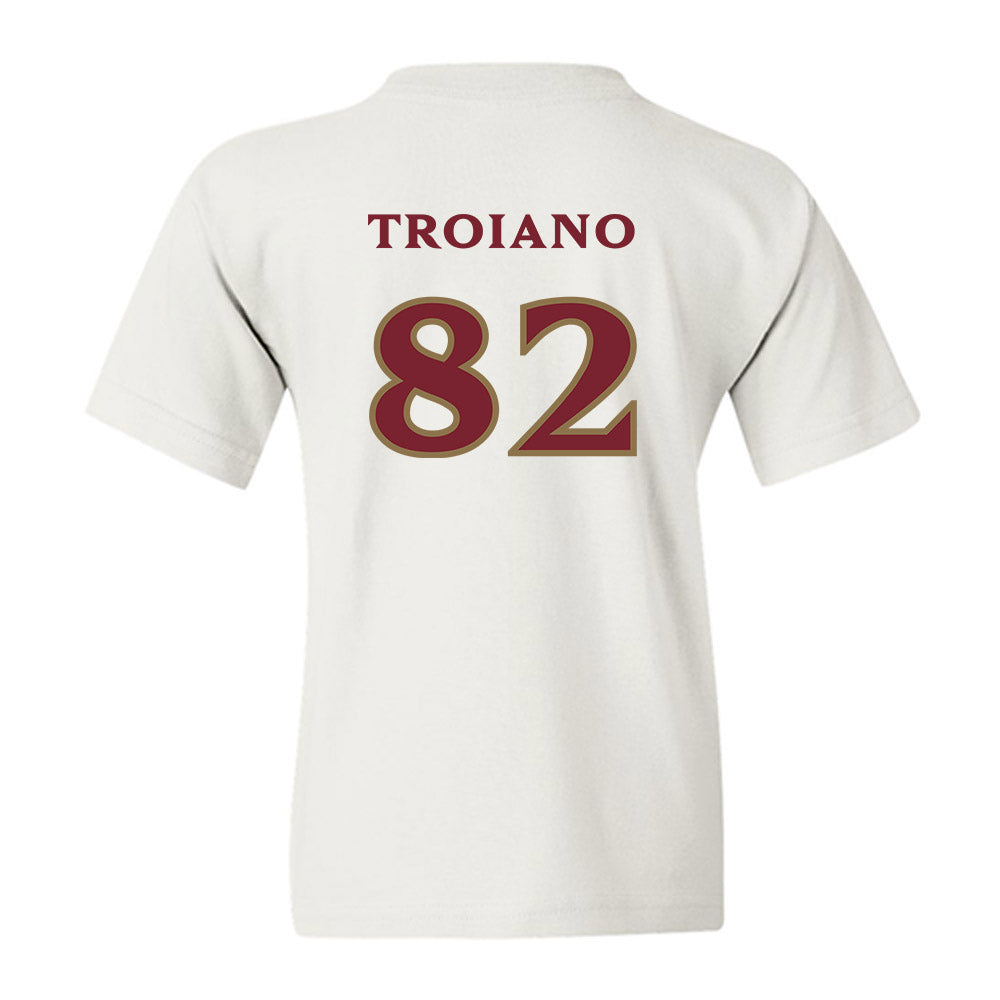 Elon - NCAA Football : Max Troiano - Classic Shersey Youth T-Shirt-1