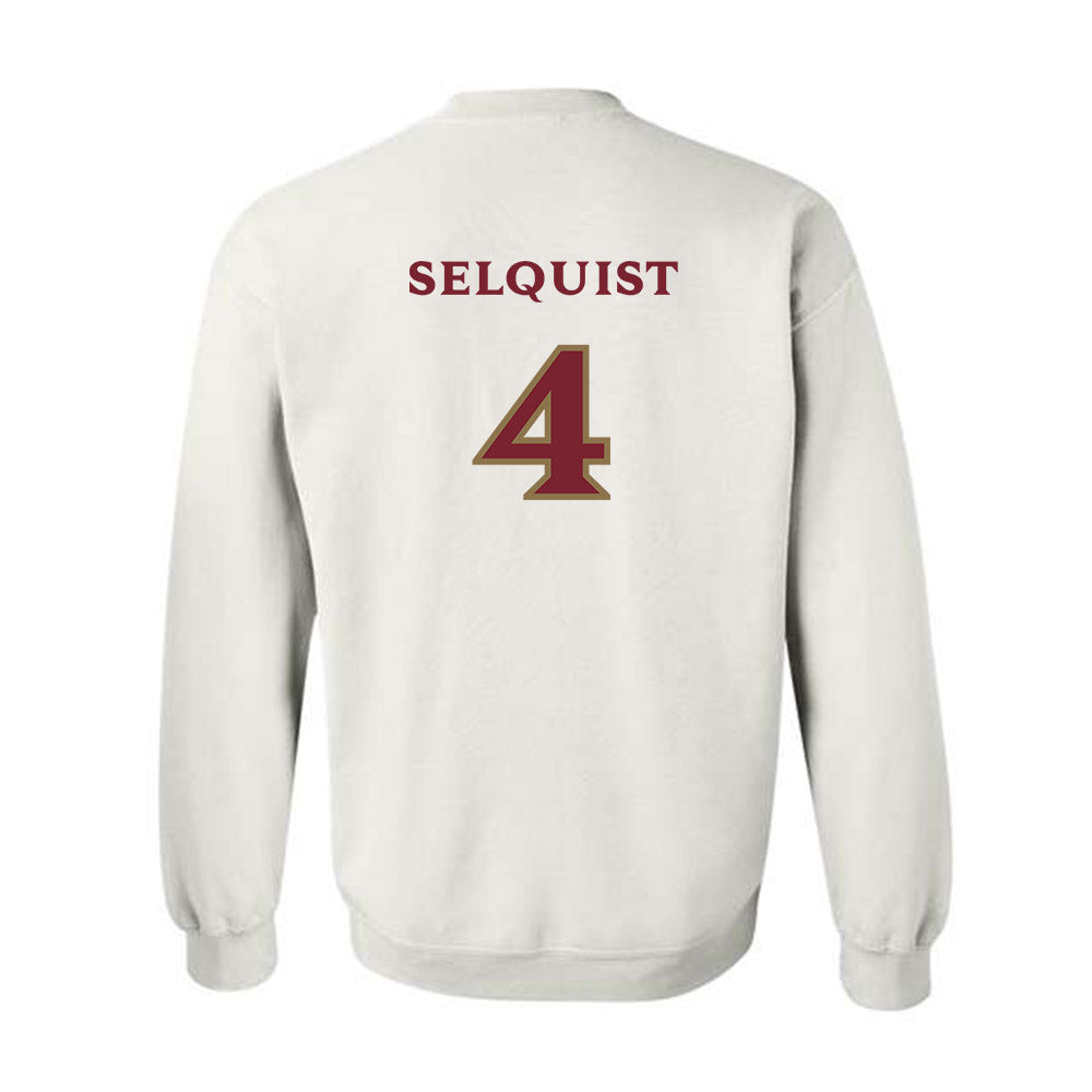 Elon - NCAA Women's Lacrosse : Kiley Selquist - Classic Shersey Crewneck Sweatshirt-1