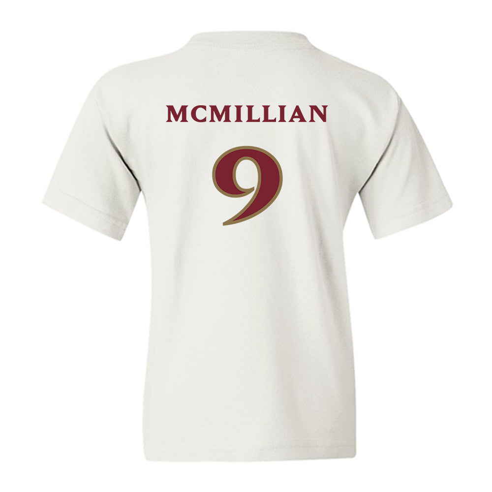 Elon - NCAA Football : Kenaz McMillian - Classic Shersey Youth T-Shirt-1