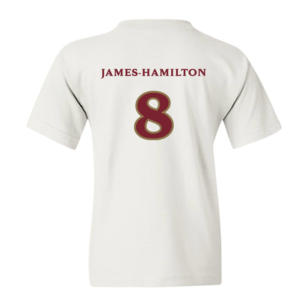 Elon - NCAA Football : Darren James-Hamilton - Classic Shersey Youth T-Shirt-1