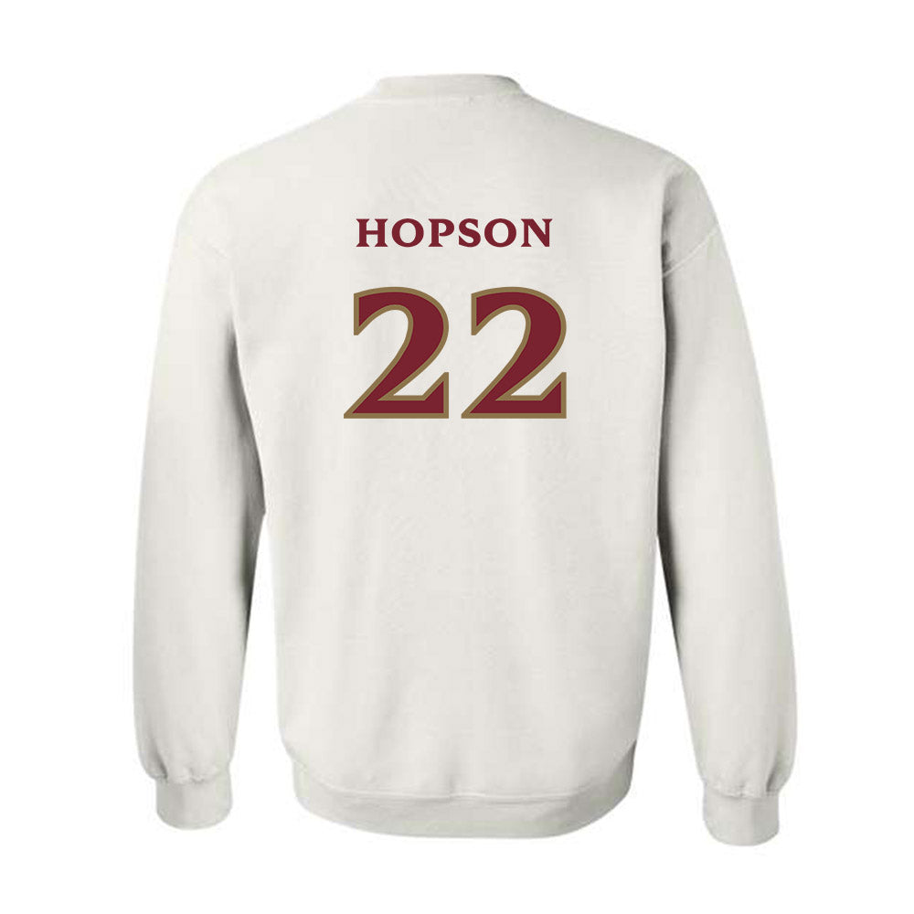 Elon - NCAA Women's Lacrosse : Cierra Hopson - Classic Shersey Crewneck Sweatshirt-1