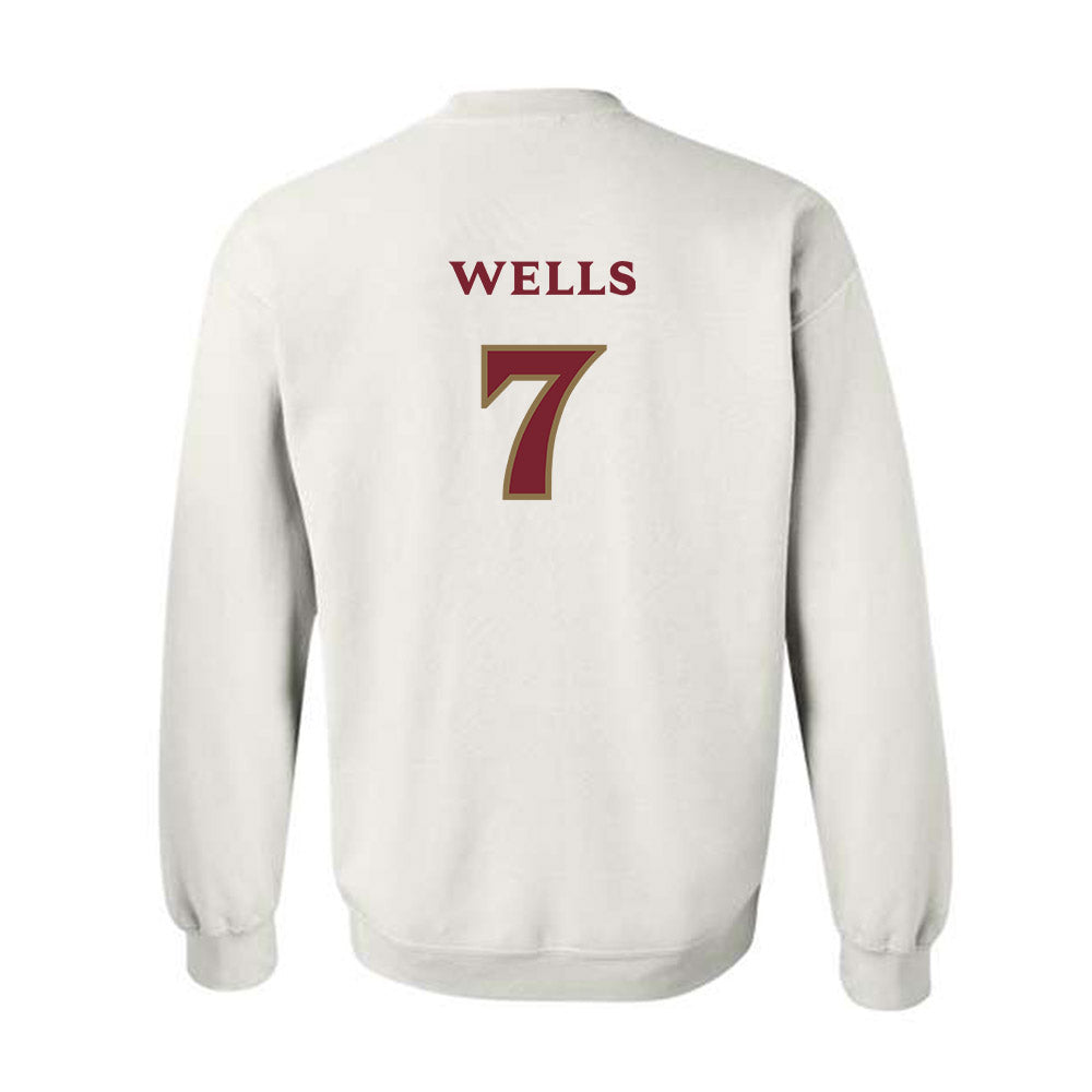 Elon - NCAA Softball : Meredith Wells - Classic Shersey Crewneck Sweatshirt-1