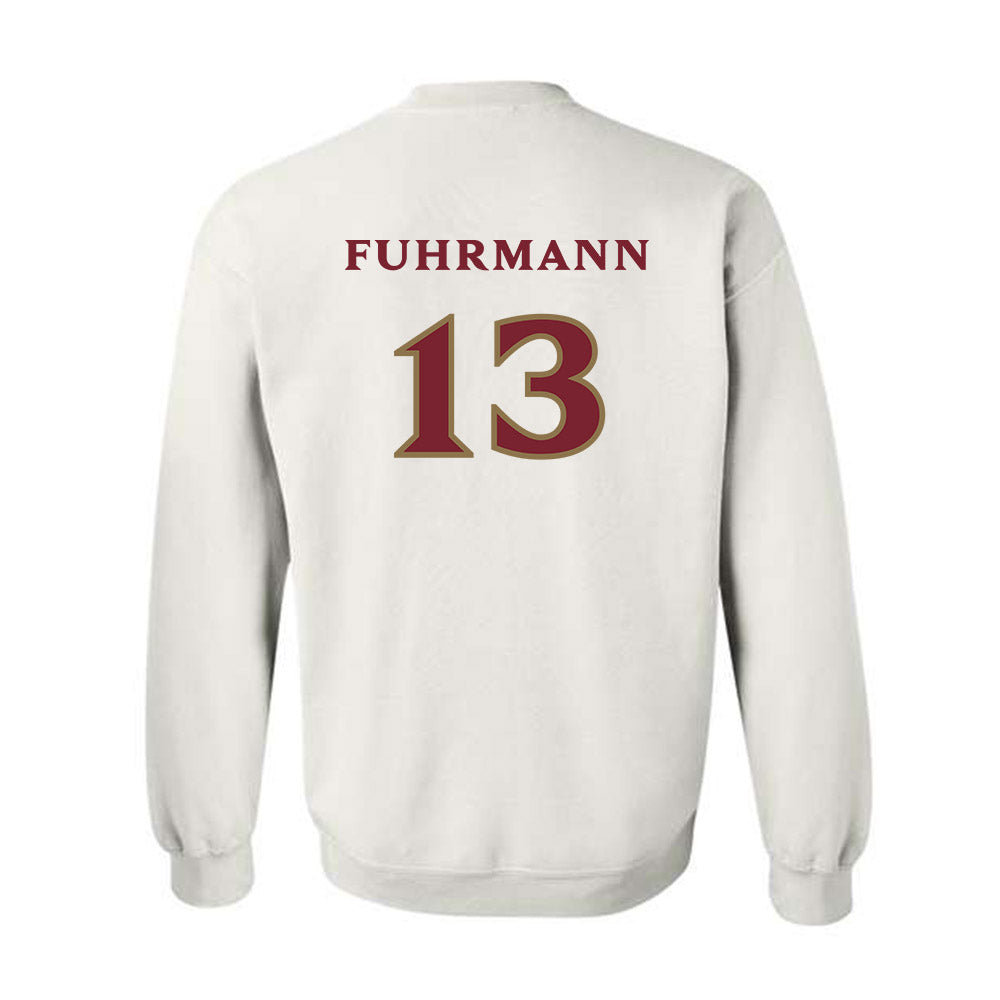 Elon - NCAA Football : Isaiah Fuhrmann - Classic Shersey Crewneck Sweatshirt-1