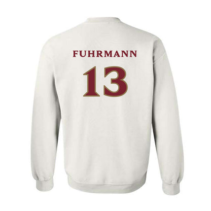Elon - NCAA Football : Isaiah Fuhrmann - Classic Shersey Crewneck Sweatshirt-1