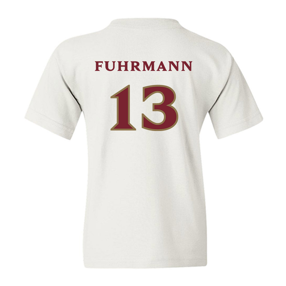 Elon - NCAA Football : Isaiah Fuhrmann - Classic Shersey Youth T-Shirt-1