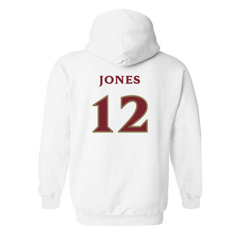 Elon - NCAA Football : Eric Jones - Classic Shersey Hooded Sweatshirt-1