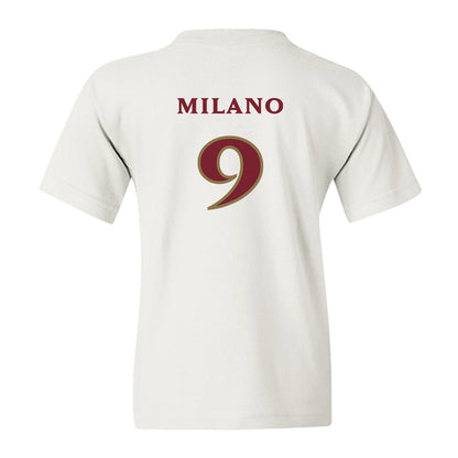 Elon - NCAA Women's Soccer : Gia Milano - Classic Shersey Youth T-Shirt-1