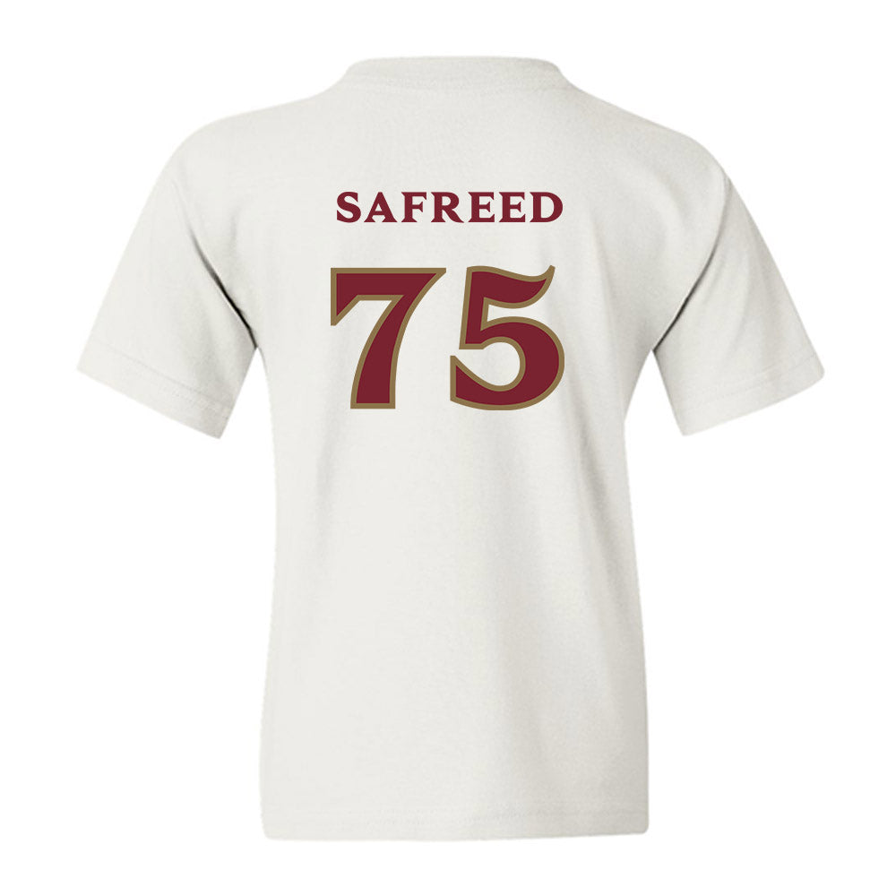 Elon - NCAA Football : Evan Safreed Safreed - Classic Shersey Youth T-Shirt-1