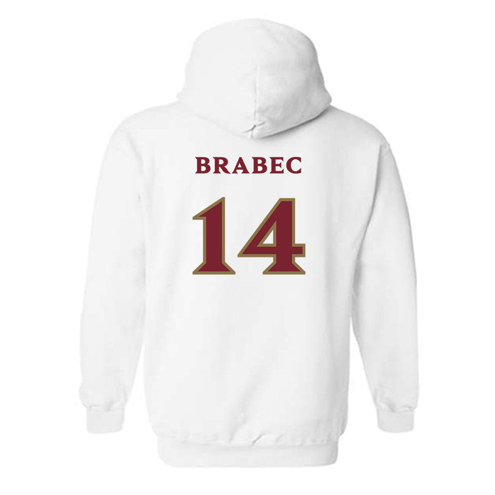 Elon - NCAA Men's Basketball : Alex Brabec - Classic Shersey Hooded Sweatshirt-1