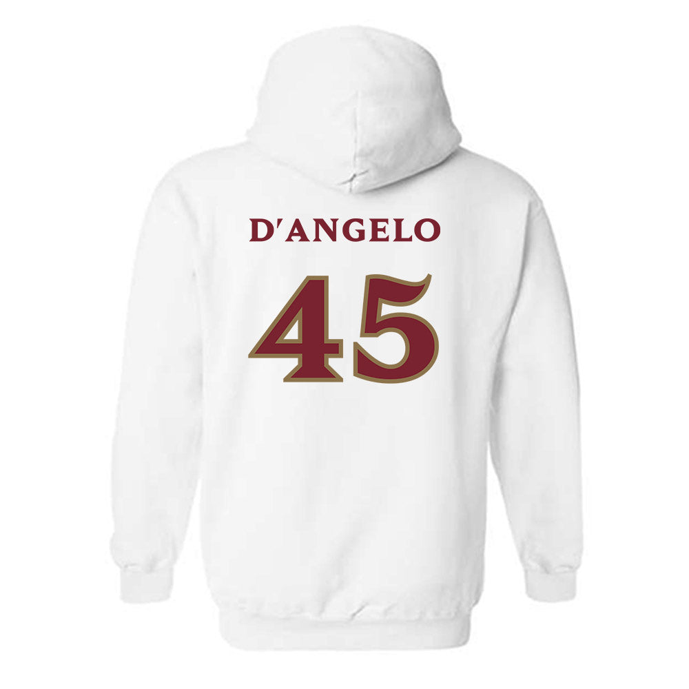 Elon - NCAA Football : Michael D'Angelo - Classic Shersey Hooded Sweatshirt-1