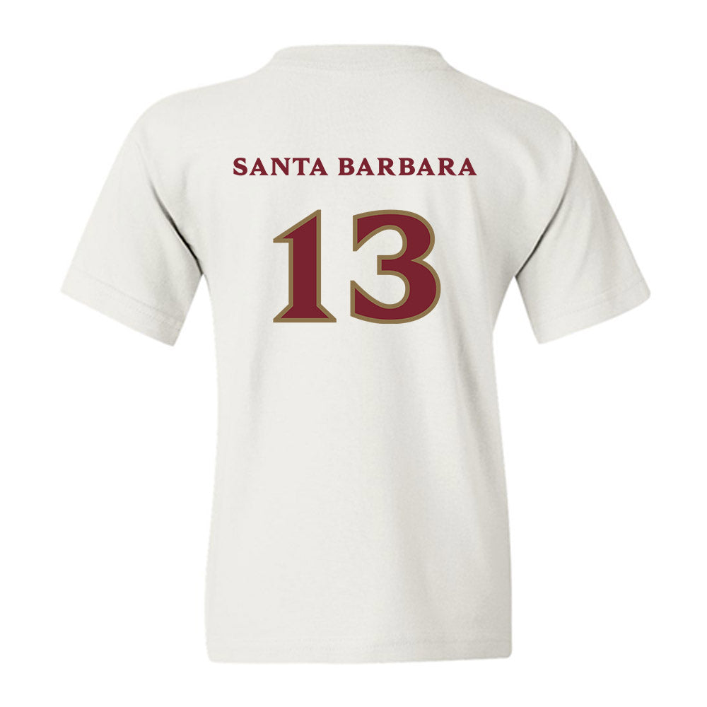 Elon - NCAA Women's Lacrosse : Mj Santa Barbara - Classic Shersey Youth T-Shirt-1