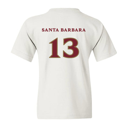 Elon - NCAA Women's Lacrosse : Mj Santa Barbara - Classic Shersey Youth T-Shirt-1