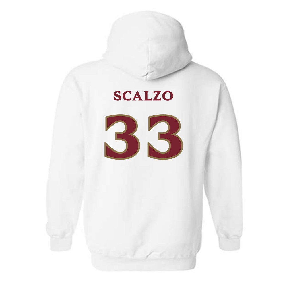 Elon - NCAA Women's Lacrosse : Lizzie Scalzo - Classic Shersey Hooded Sweatshirt-1