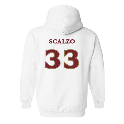 Elon - NCAA Women's Lacrosse : Lizzie Scalzo - Classic Shersey Hooded Sweatshirt-1