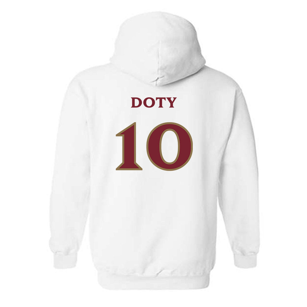 Elon - NCAA Women's Basketball : Kamryn Doty - Classic Shersey Hooded Sweatshirt-1