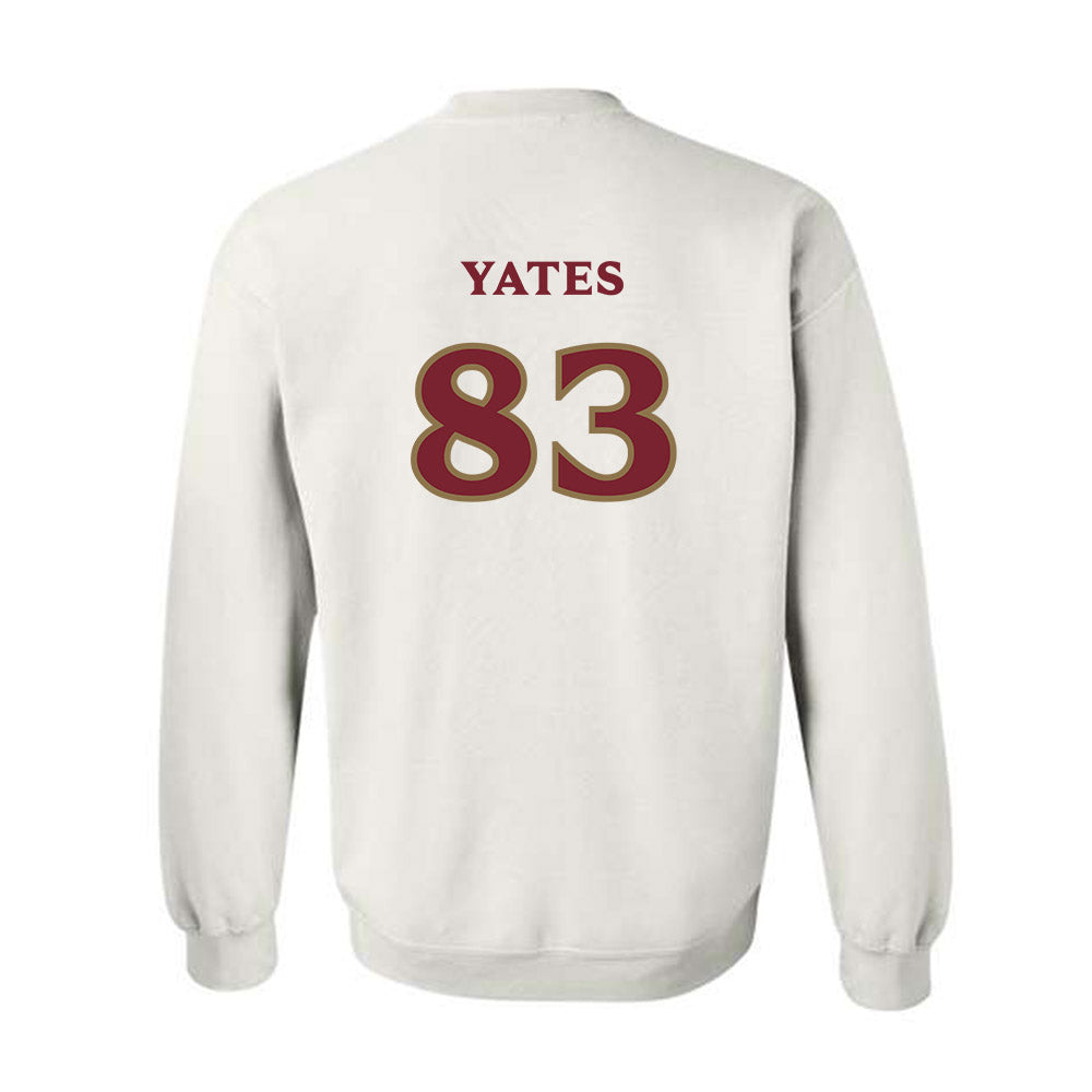 Elon - NCAA Football : Cordaway Yates - Classic Shersey Crewneck Sweatshirt-1