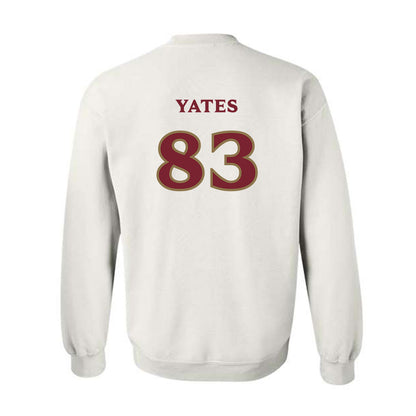 Elon - NCAA Football : Cordaway Yates - Classic Shersey Crewneck Sweatshirt-1