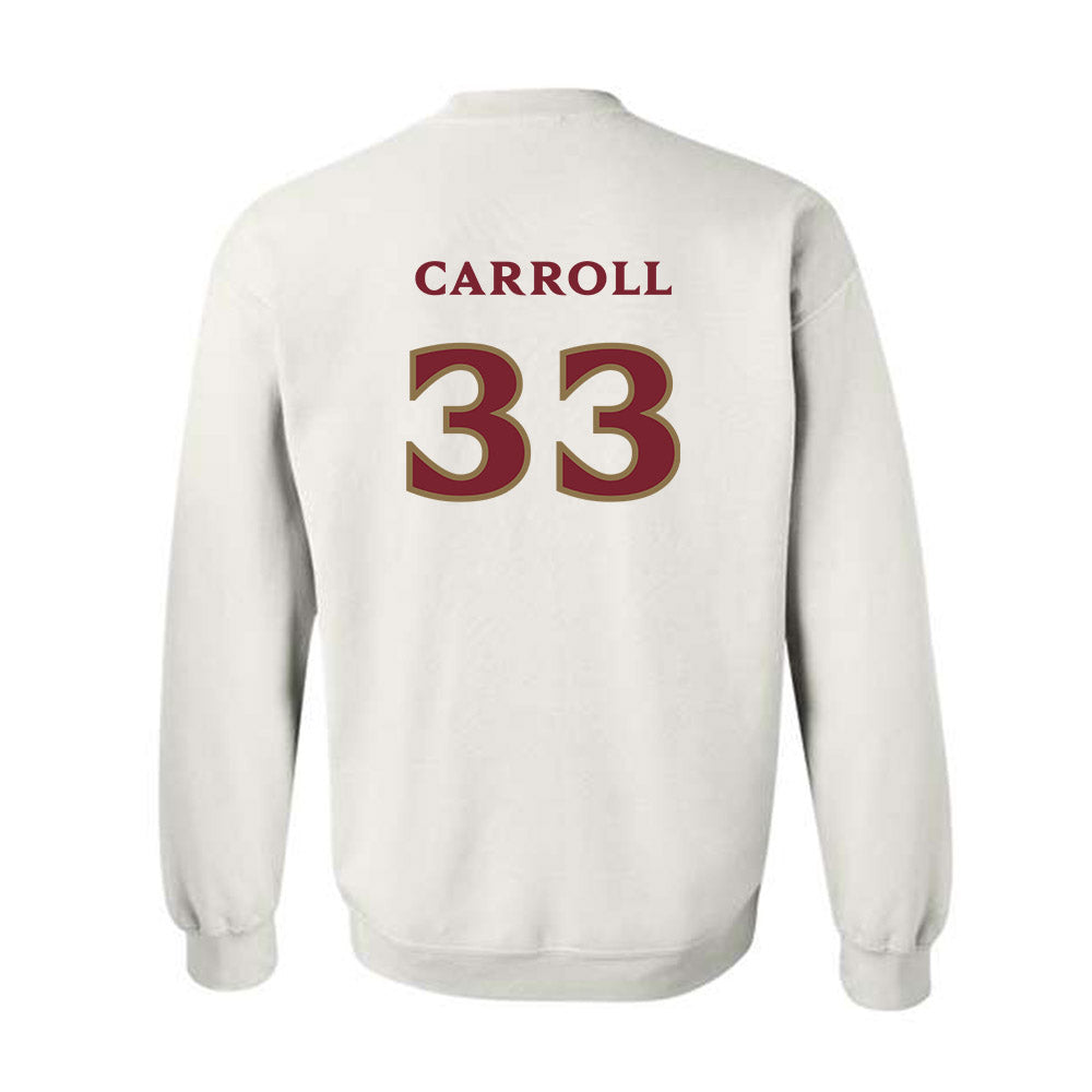 Elon - NCAA Football : Brodie Carroll - Classic Shersey Crewneck Sweatshirt-1