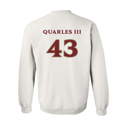 Elon - NCAA Football : Douglas Quarles III - Classic Shersey Crewneck Sweatshirt-1
