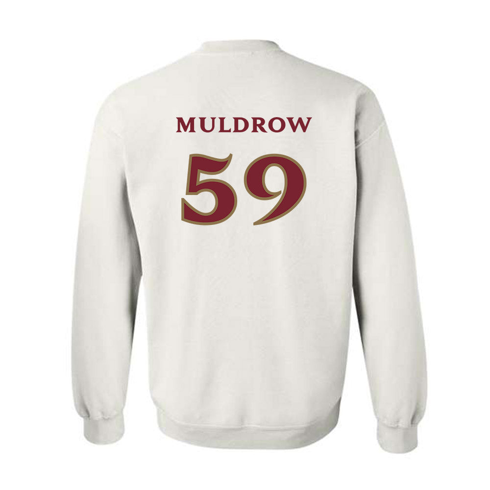 Elon - NCAA Football : Michael Muldrow - Classic Shersey Crewneck Sweatshirt-1