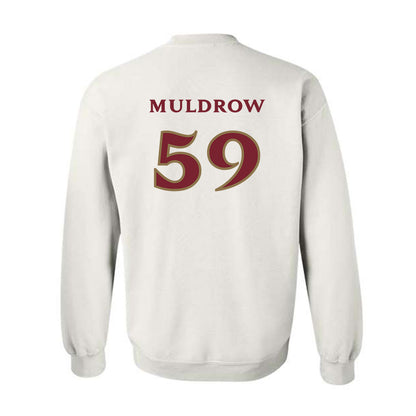 Elon - NCAA Football : Michael Muldrow - Classic Shersey Crewneck Sweatshirt-1