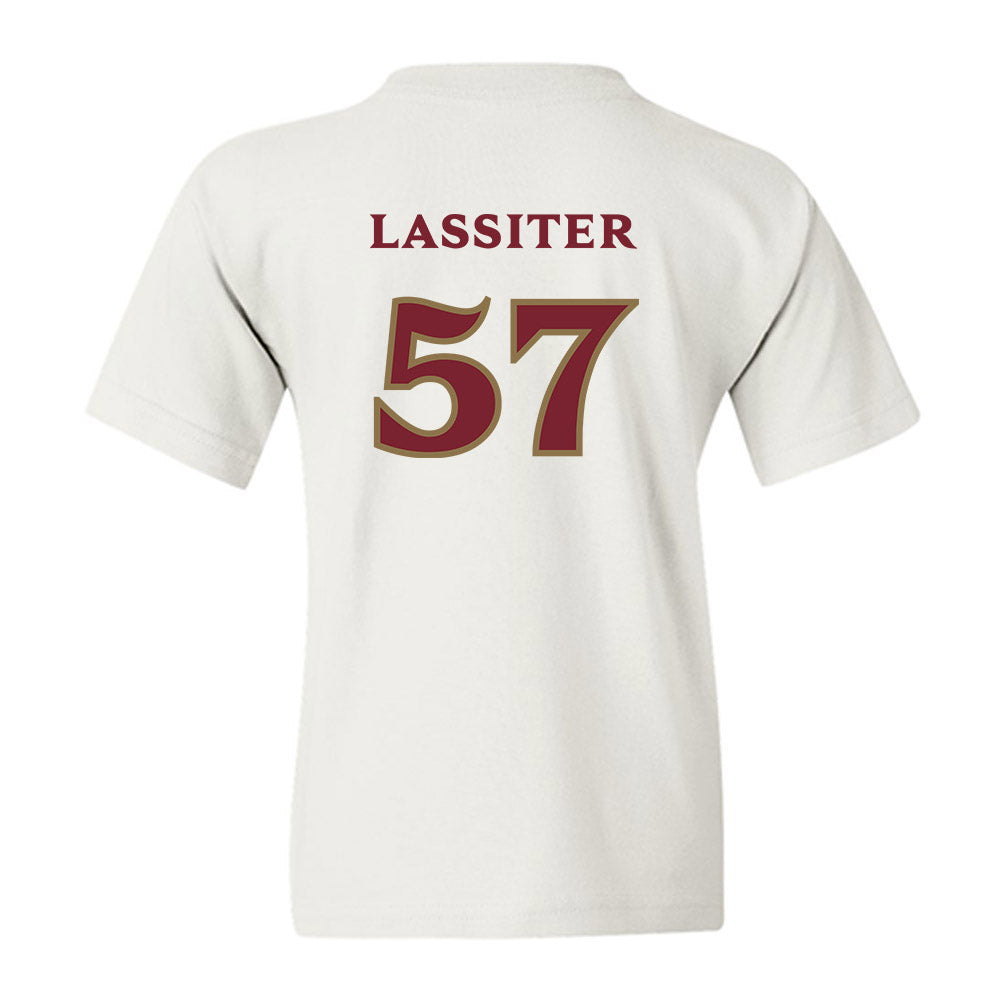 Elon - NCAA Football : Demari Lassiter - Classic Shersey Youth T-Shirt-1